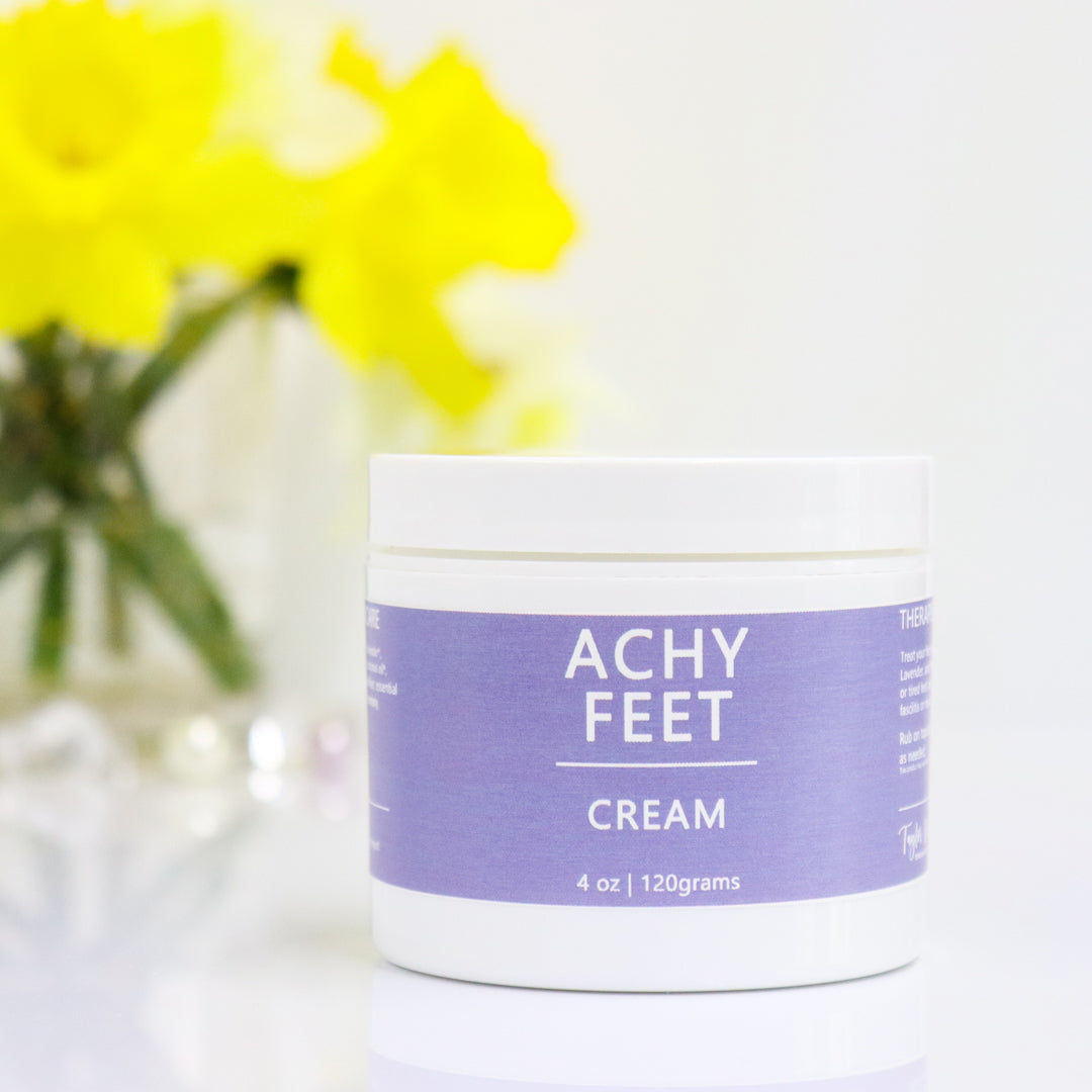 achy feet cream - organic therapeutic