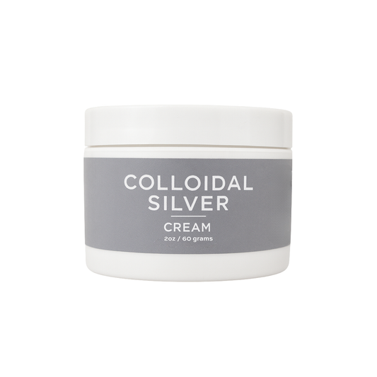 Colloidal Silver Cream toxin-free | Taylor Made Organics